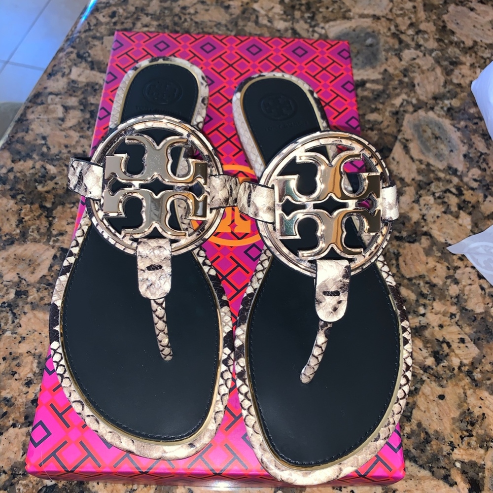 Authentic Tory Burch Miller Sandal
